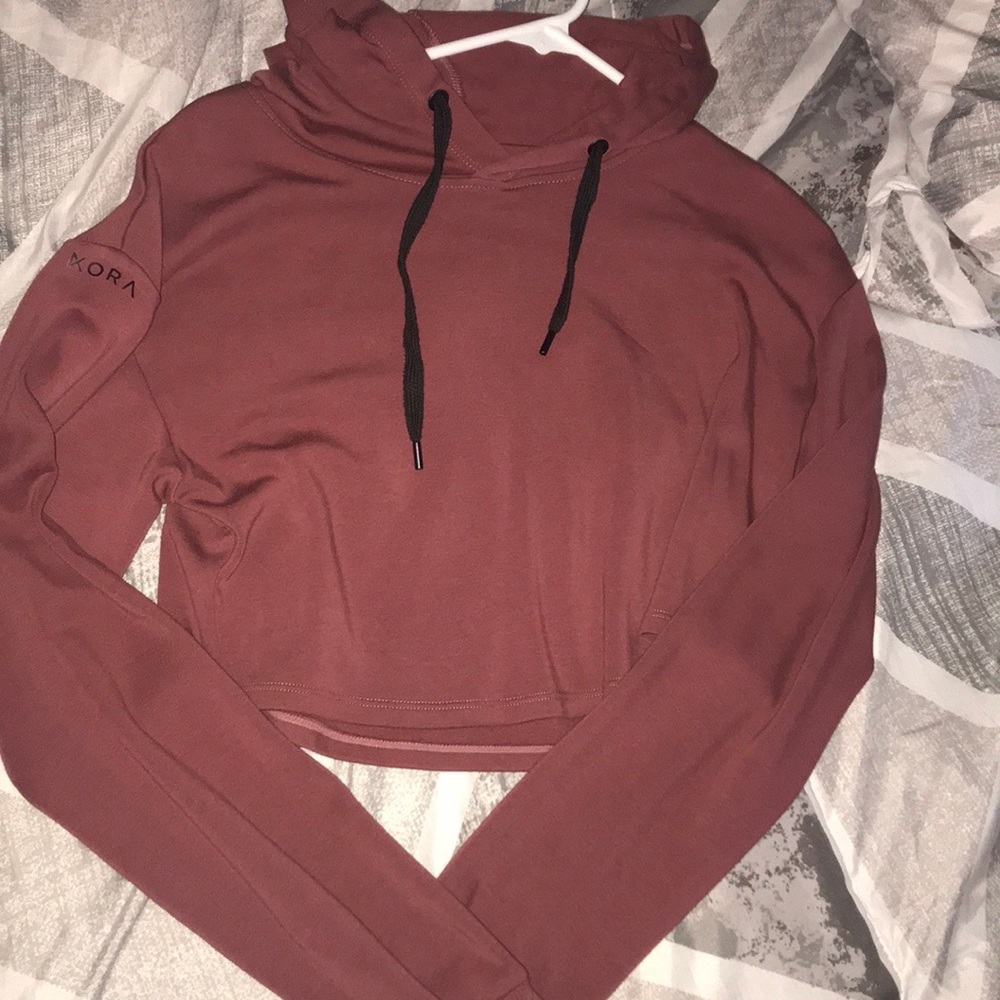 Kora Fitness hoodie crop top